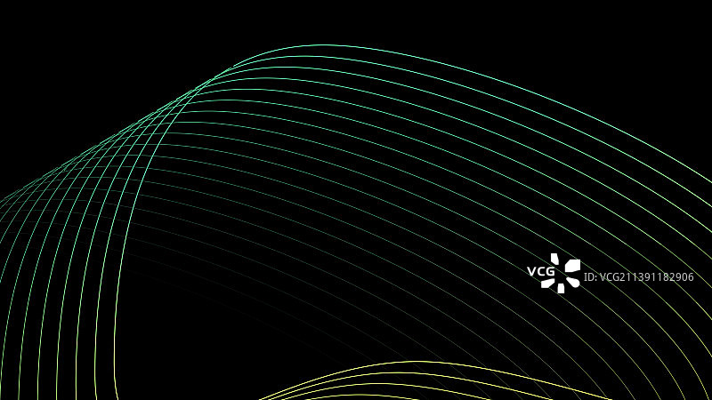 黑色背景上的抽象图案特写图片素材