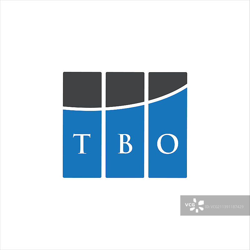 Tbo字母logo设计，白底Tbo图片素材