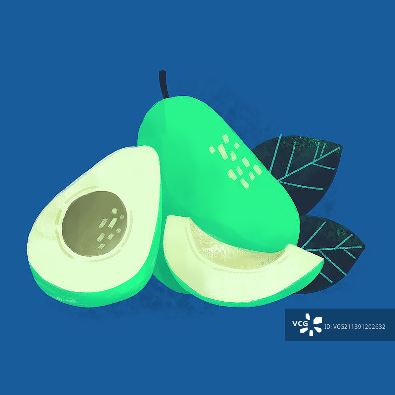 牛油果图片素材