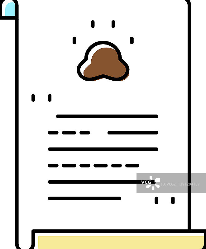 宠物葬礼祈祷彩色图标图片素材