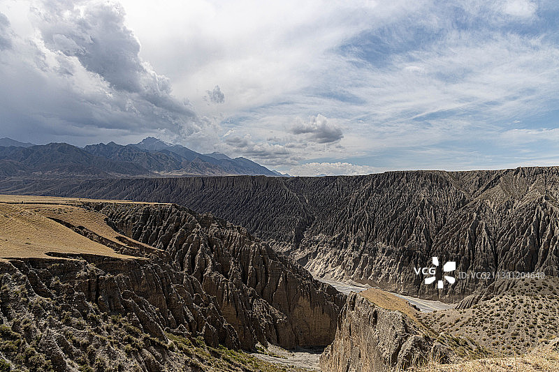 独山子大峡谷——沟沟壑壑图片素材
