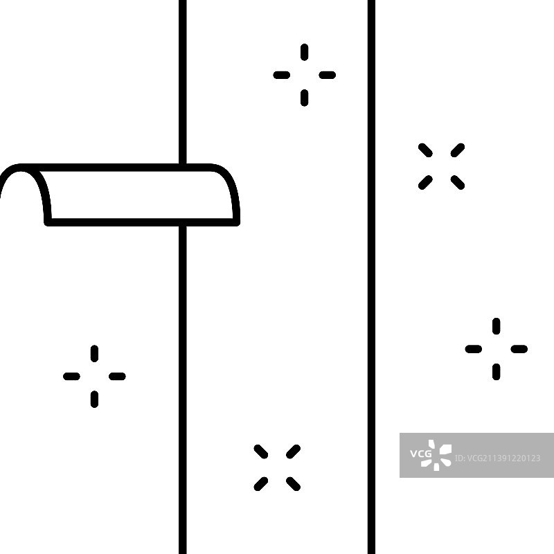 乙烯基覆盖线条图标图片素材