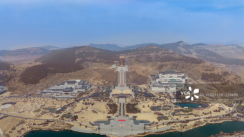 山东曲阜 尼山圣境景区图片素材