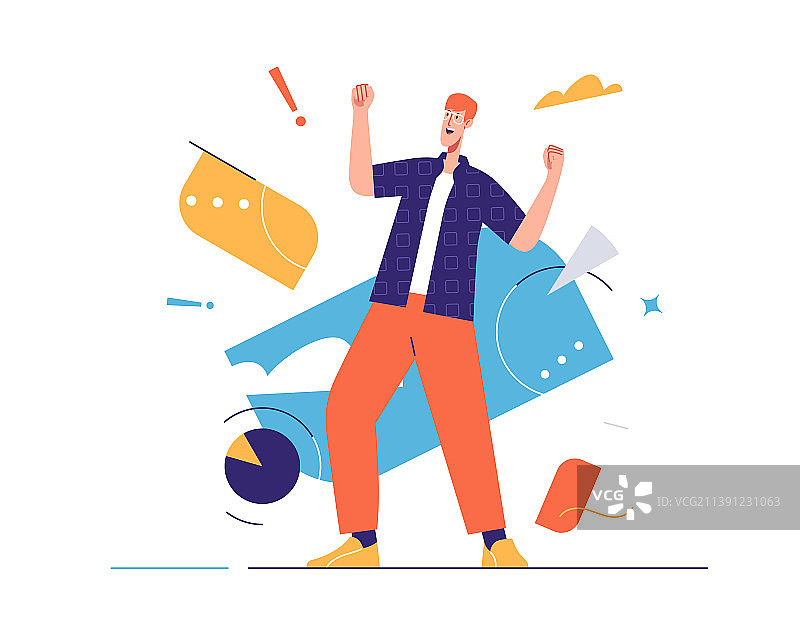 快乐的年轻人图片素材