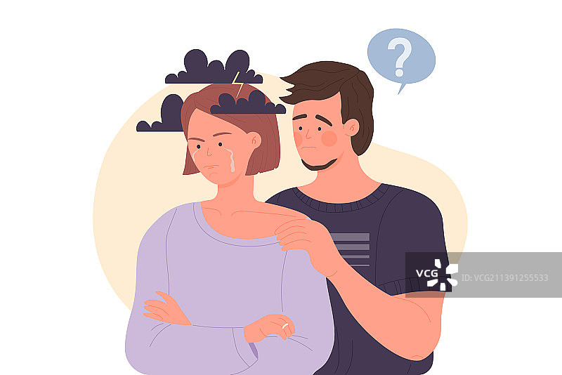 人际关系问题和困难图片素材