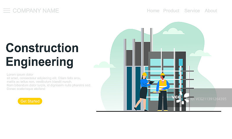 工程建设概念图片素材