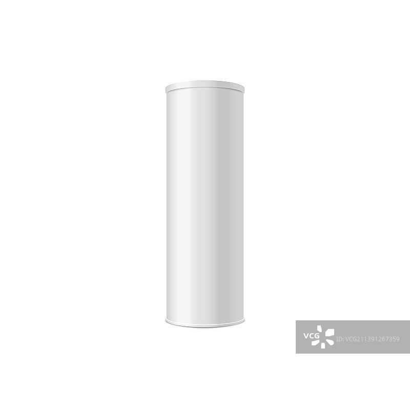 3D风格的逼真圆柱管模型图片素材