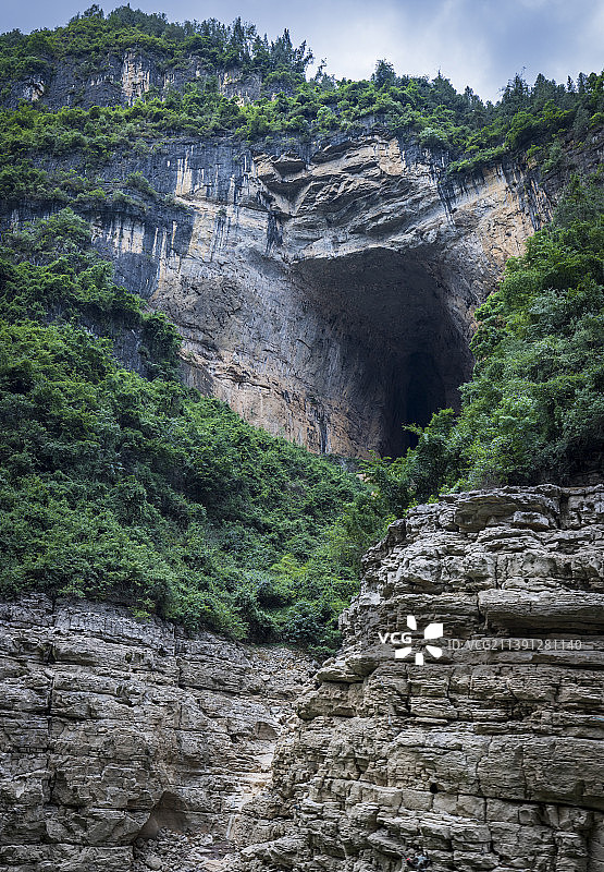天下绝景中华奇观重庆巫山小三峡图片素材