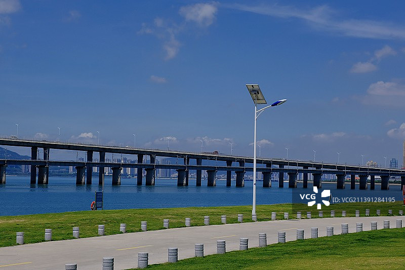 厦门十里长堤图片素材