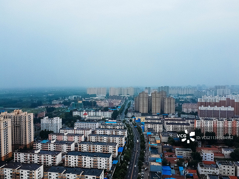 永清县 明珠广场 人民公园 文苑北路 廊霸线图片素材