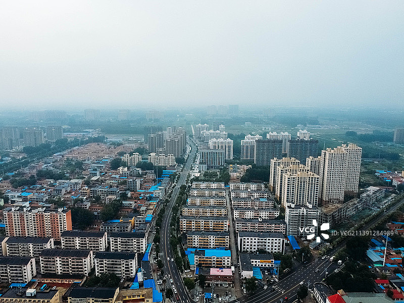 永清县 明珠广场 人民公园 文苑北路 廊霸线图片素材