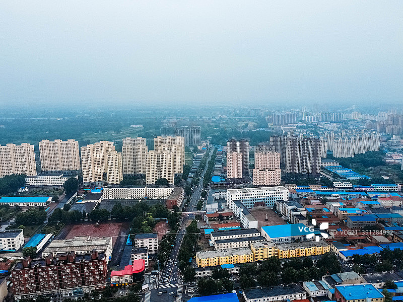 永清县 明珠广场 人民公园 文苑北路 廊霸线图片素材