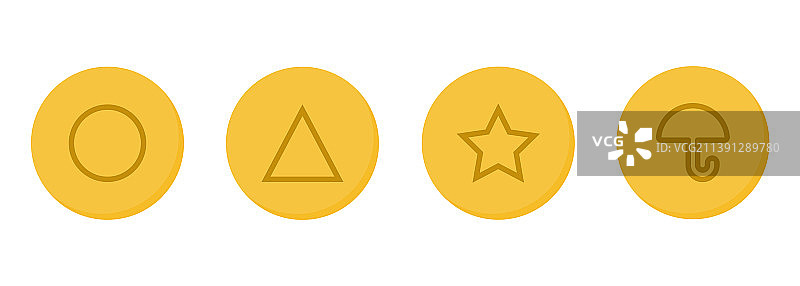 鱿鱼游戏标志设计的糖果棒棒糖图片素材