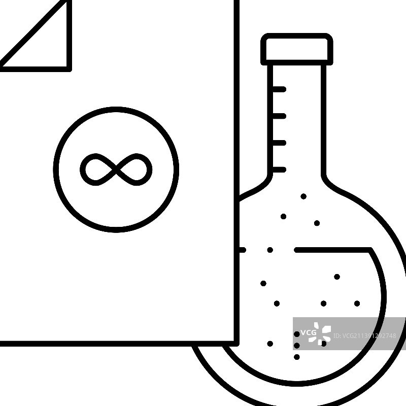 无酸纸张线条图标图片素材