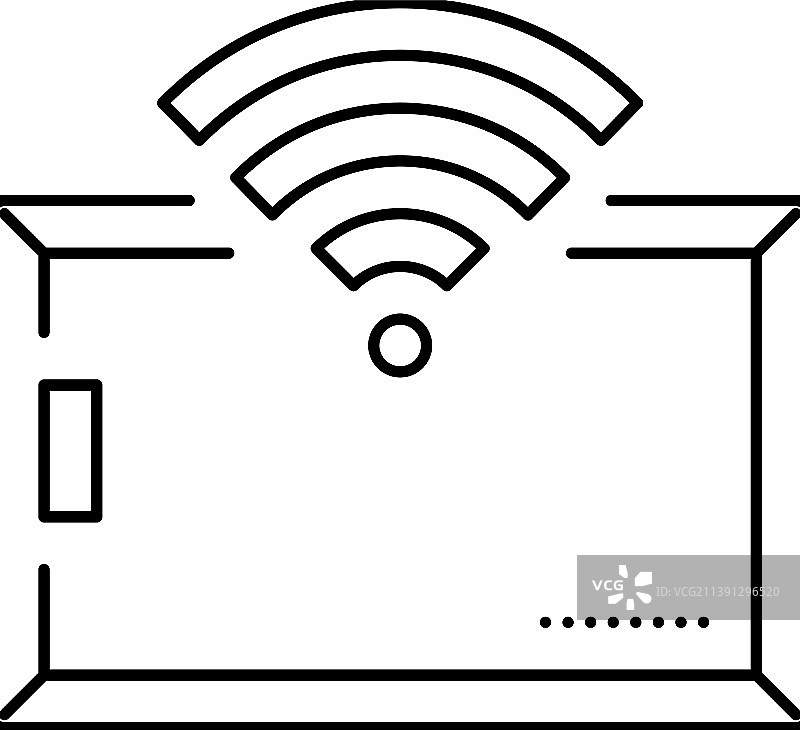 具有RFID技术的无线访问卡图片素材