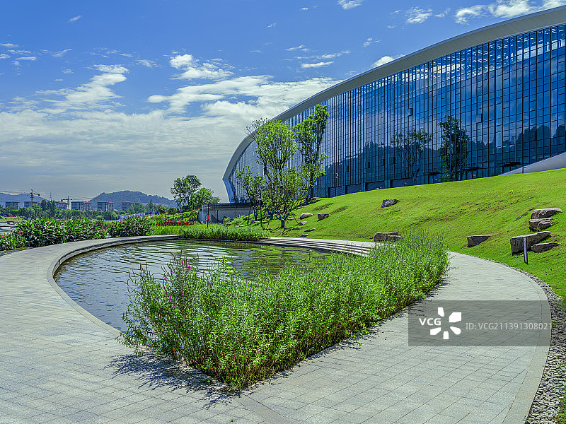 杭州亚运会比赛场馆·富阳水上运动中心图片素材