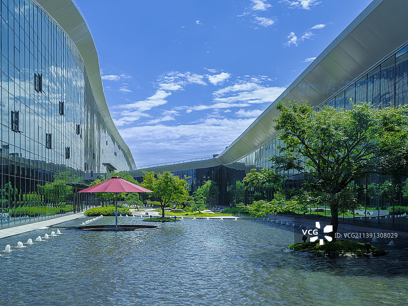 杭州亚运会比赛场馆·富阳水上运动中心图片素材