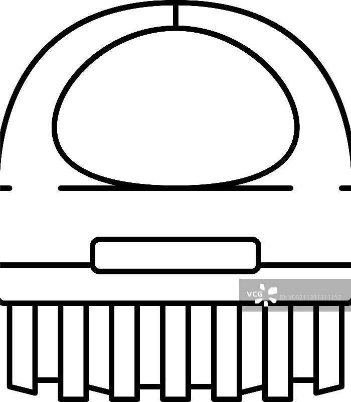 水疗沙龙用品线条图标图片素材