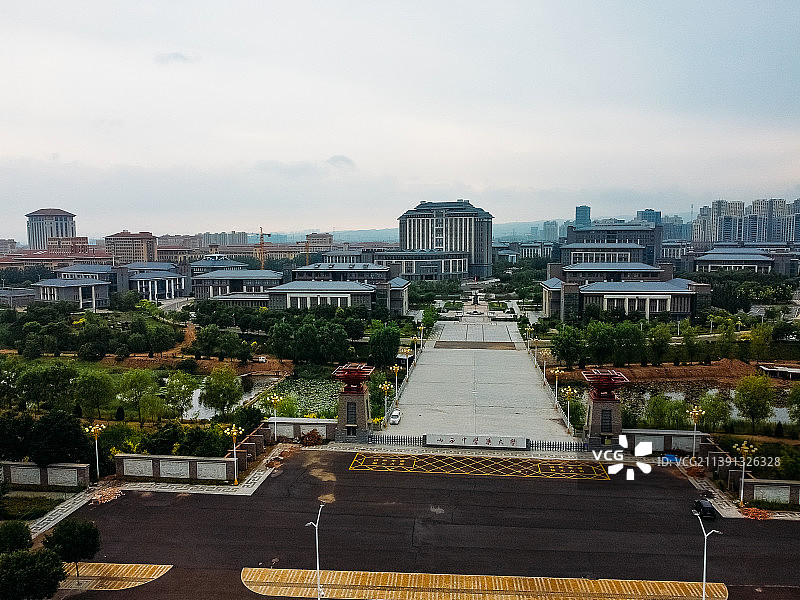 晋中市 榆次区 大学街 山西能源学院 中医药大学 传媒大学 中都校区 太原理工 师范学院图片素材