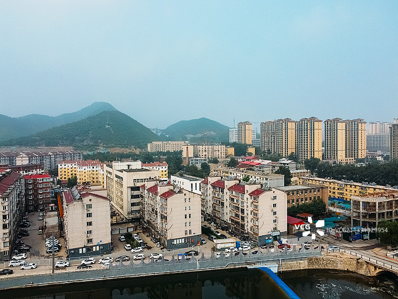 井陉县 韩信公园 明珠商城 虹桥街 阳光大厦图片素材