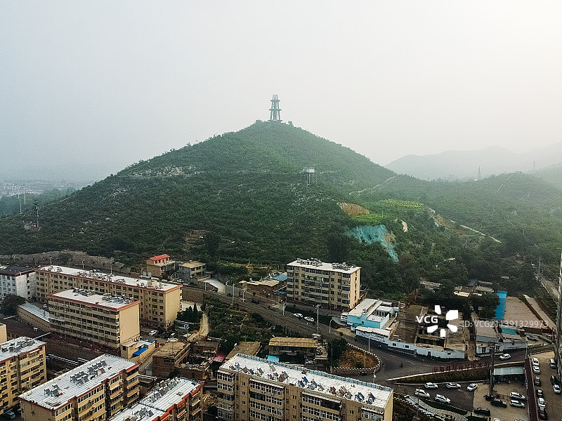 井陉县 韩信公园 明珠商城 虹桥街 阳光大厦图片素材