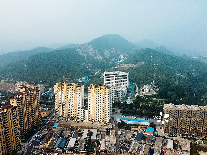 井陉县 韩信公园 明珠商城 虹桥街 阳光大厦图片素材