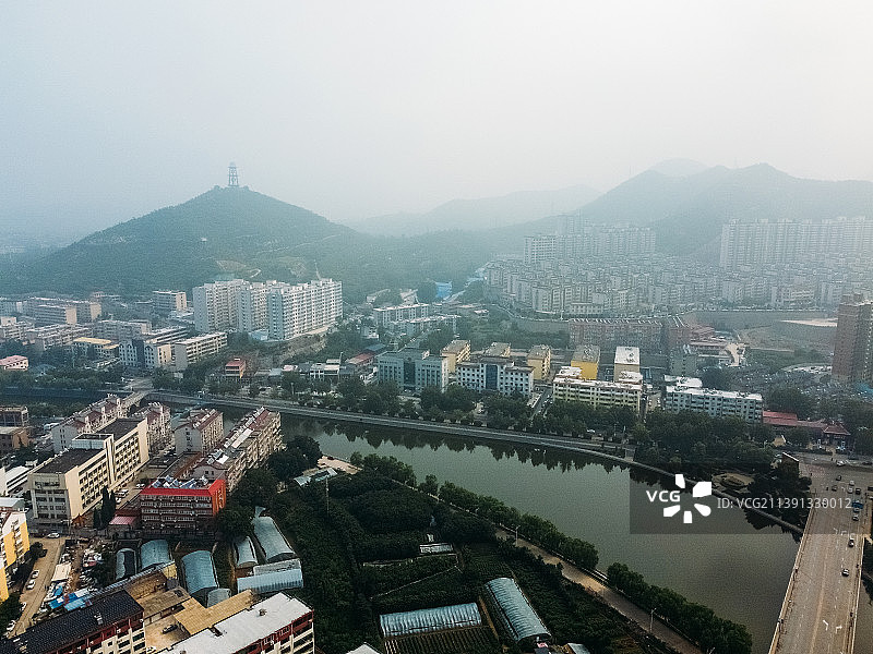 井陉县 韩信公园 明珠商城 虹桥街 阳光大厦图片素材