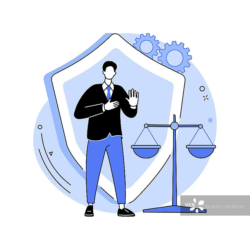 诚实抽象概念图片素材