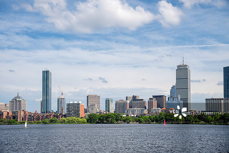 美国马塞诸塞州剑桥查尔斯河图片素材