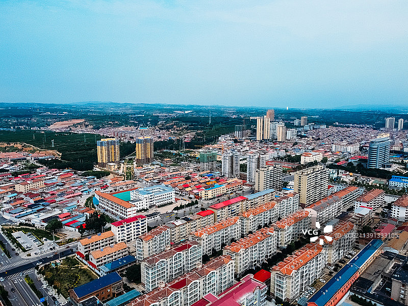 寿阳县 朝阳街 森林公园 明月广场 滨河公园 航拍图片素材