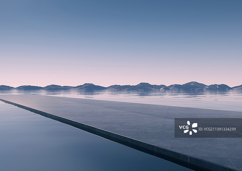 中国风山水背景图片素材