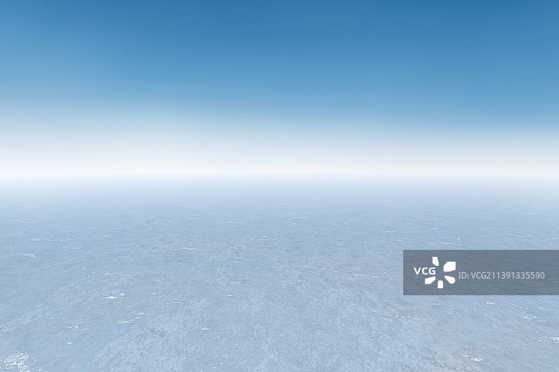 冰面和天空图片素材