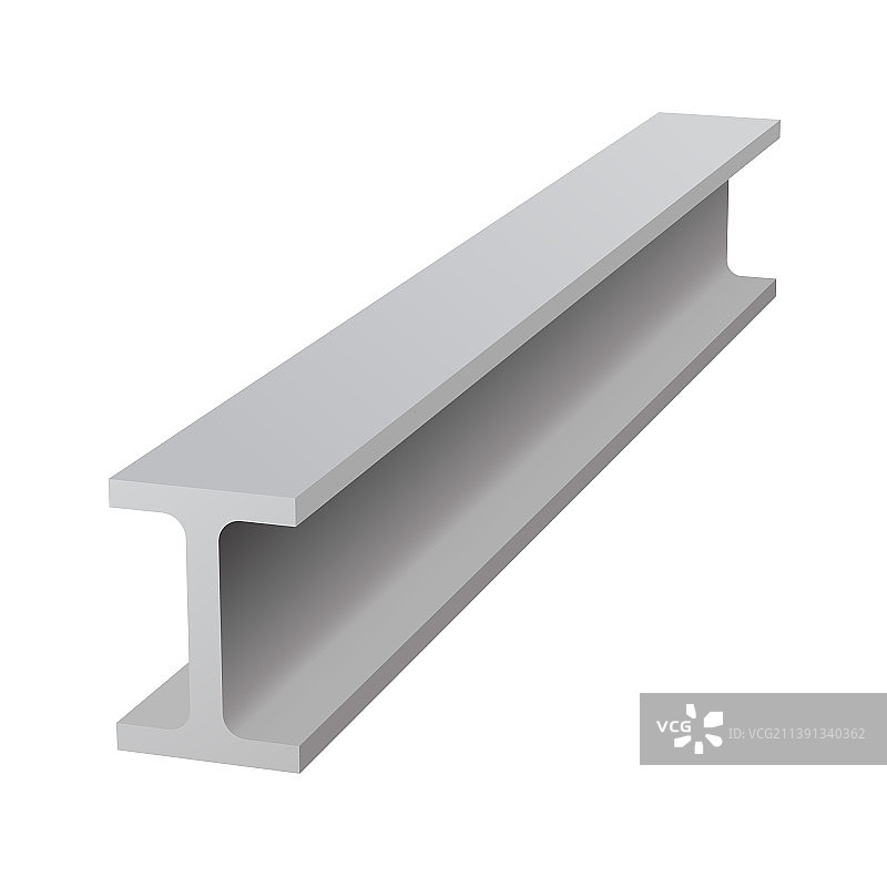 金属钢轧制轨道块结构梁图片素材