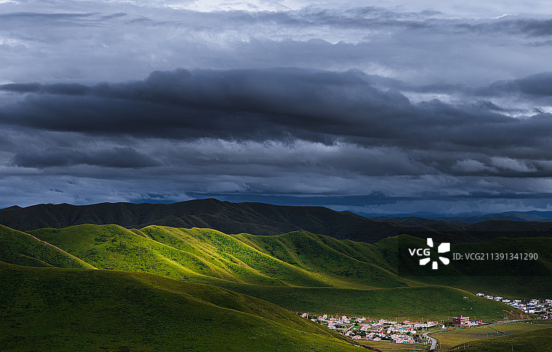 黄河九曲风光图片素材