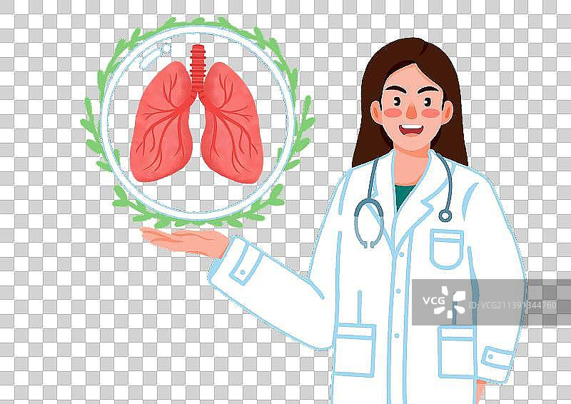 肺科医生，肺部，世界慢阻肺日图片素材