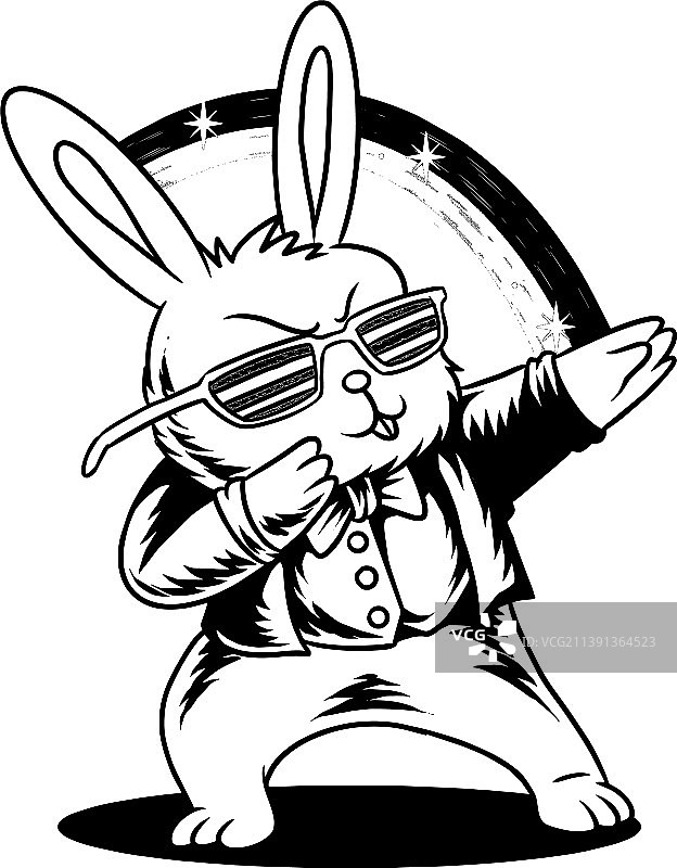 圣帕特里克节礼物 复活节兔子图片素材