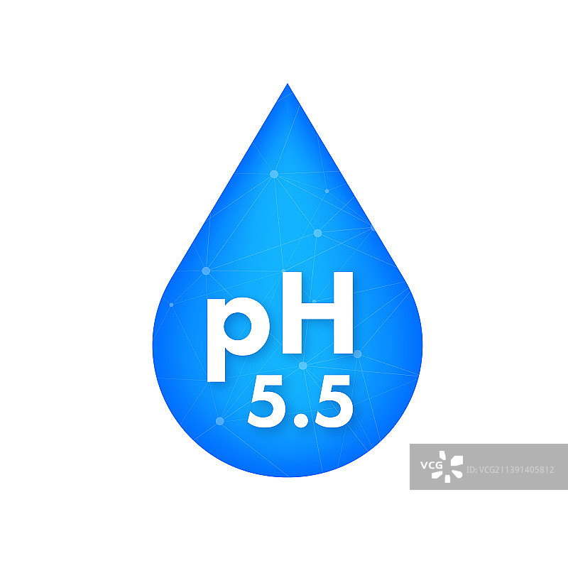 PH值中性平衡徽章标签图片素材