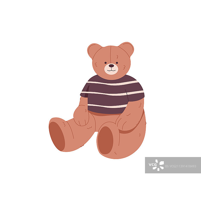 毛绒泰迪熊图片素材