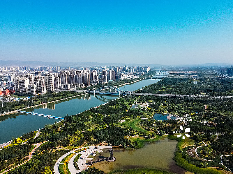大同市 平城区 南环桥 御河 迎宾桥 兴云桥 平城桥 兴云国际图片素材