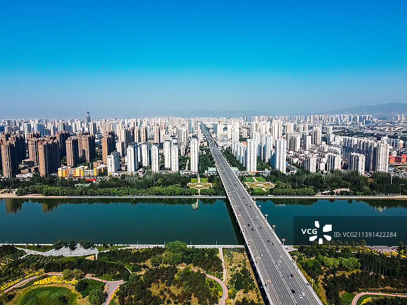 大同市 平城区 南环桥 御河 迎宾桥 兴云桥 平城桥 兴云国际图片素材