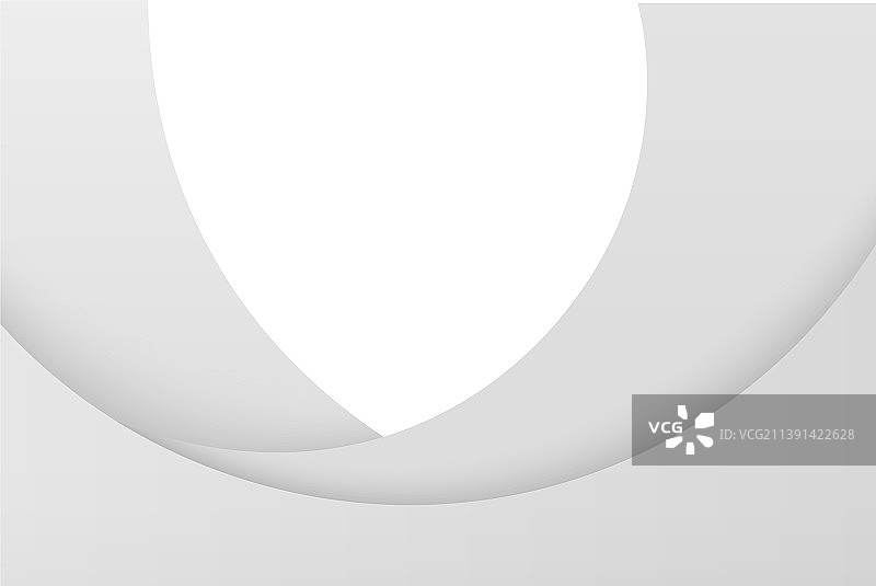 白色逼真多层圆形隧道图片素材