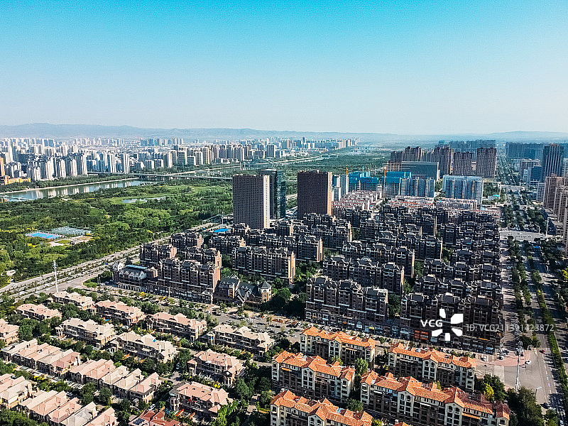 大同市 万达广场 平城区 南环桥 北魏明堂遗址 月星国际图片素材