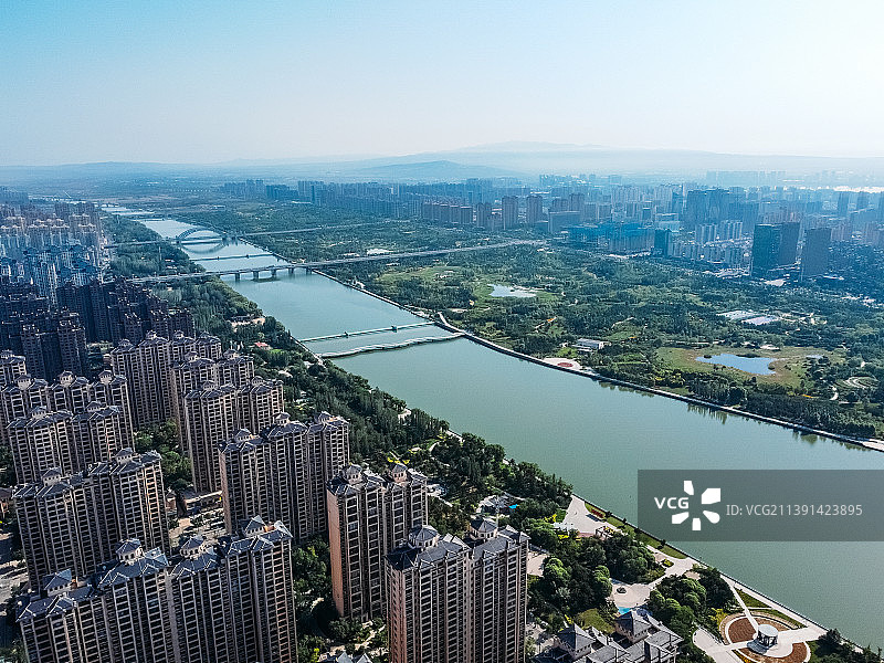 大同市 万达广场 平城区 南环桥 北魏明堂遗址 月星国际图片素材