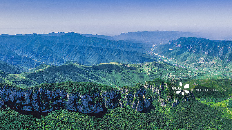 太行山的夏天图片素材