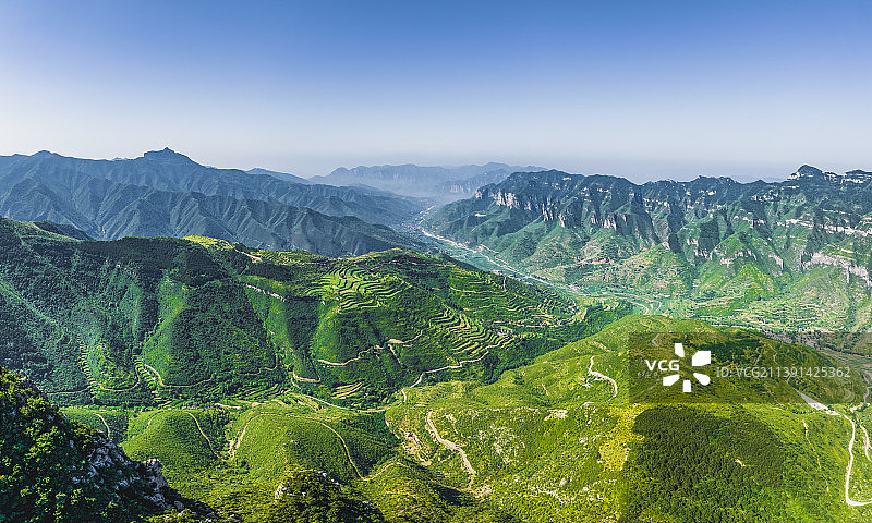 太行山的夏天图片素材