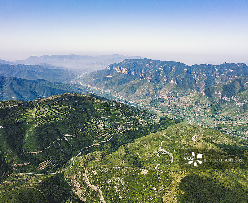 太行山的夏天图片素材