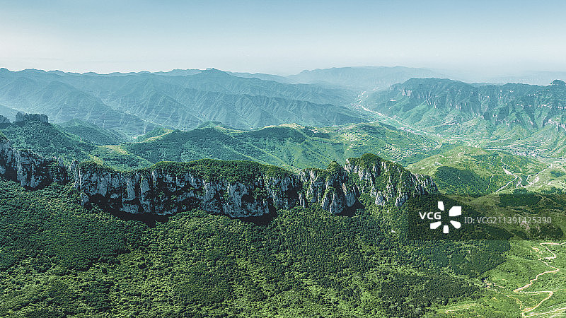 太行山的夏天图片素材