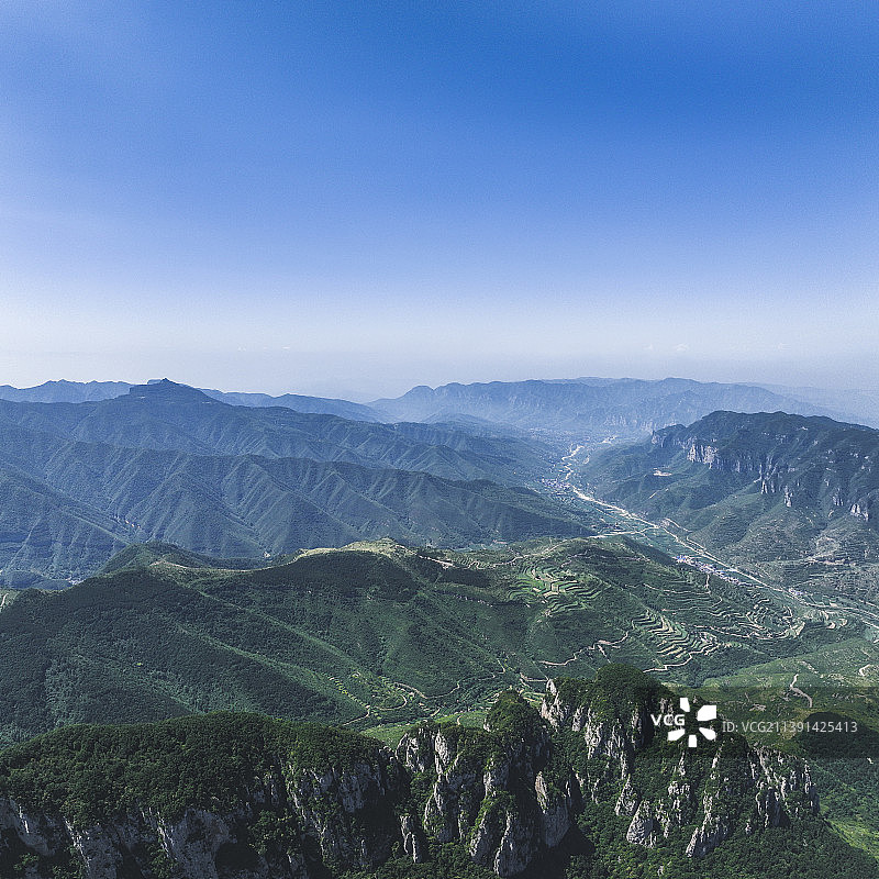 太行山的夏天图片素材