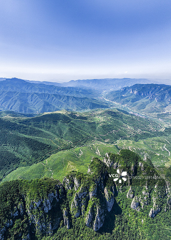 太行山的夏天图片素材