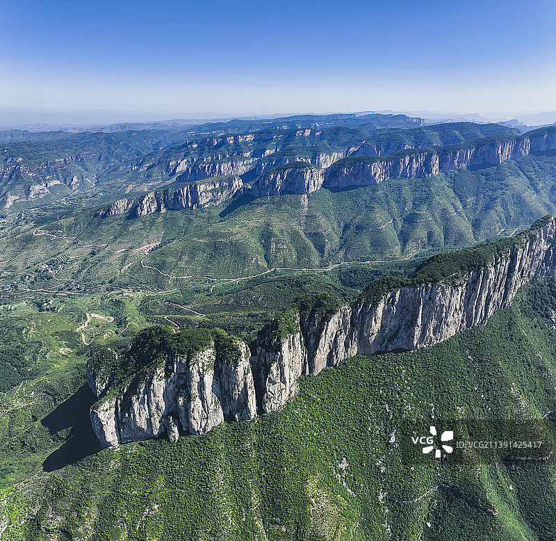 太行山的夏天图片素材